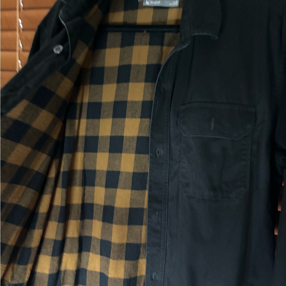 Men’s Eddie Bauer Button Up Jacket With Flannel I… - image 7